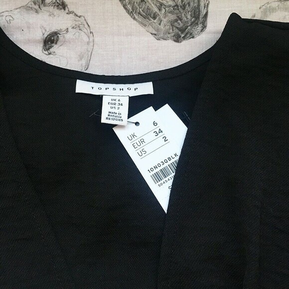 ❤︎ TOPSHOP ❤︎  Horn Ring Mini dress - US2 - Picture 3 of 7